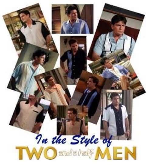 Charlie Sheen Shirts Collection Charlie Sheen Shirts from Two and a Half Men